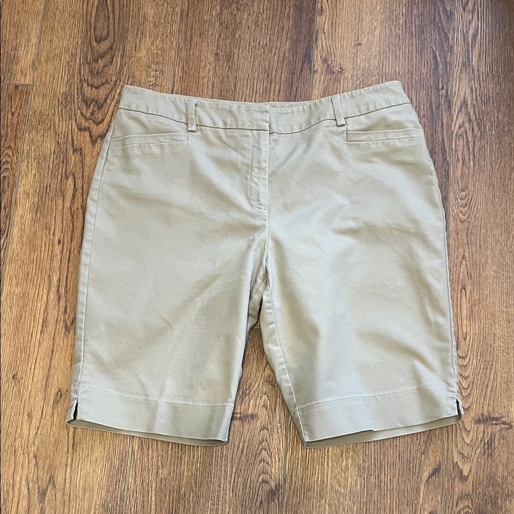 Chico's Beige Casual Shorts